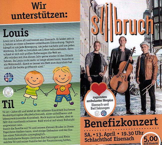 Aufbau der ambulanten Kinderhospizarbeit in Eisenach und Umgebung