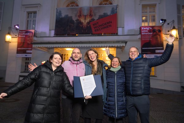 Gruppenfoto Preisträger:innen