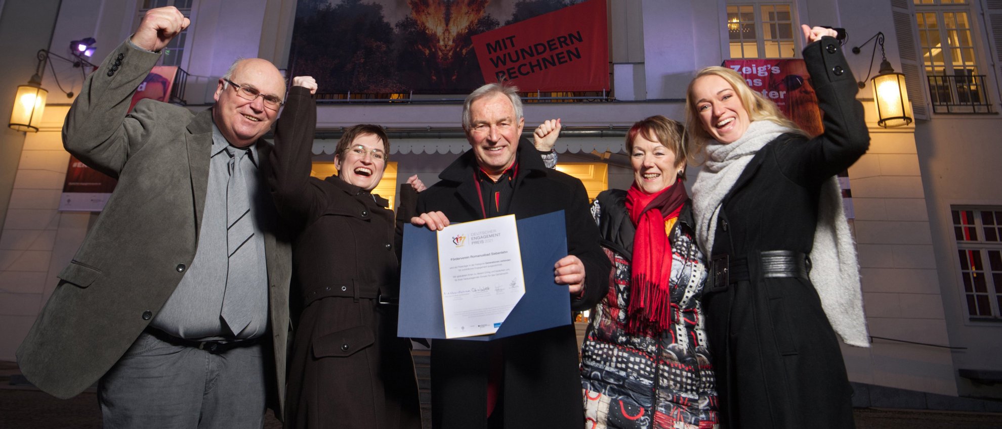 Gruppenfoto Preisträger:innen