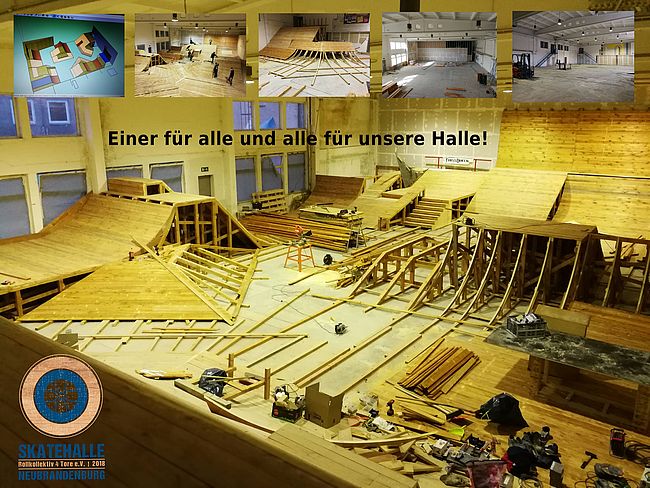 Rollkollektiv 4 Tore e.V. / Skate & Mehrzweckhalle Neubrandenburg