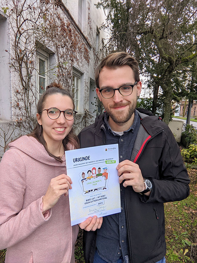 Bunte Luft - Mit Kunst gegen Luftverschmutzung!