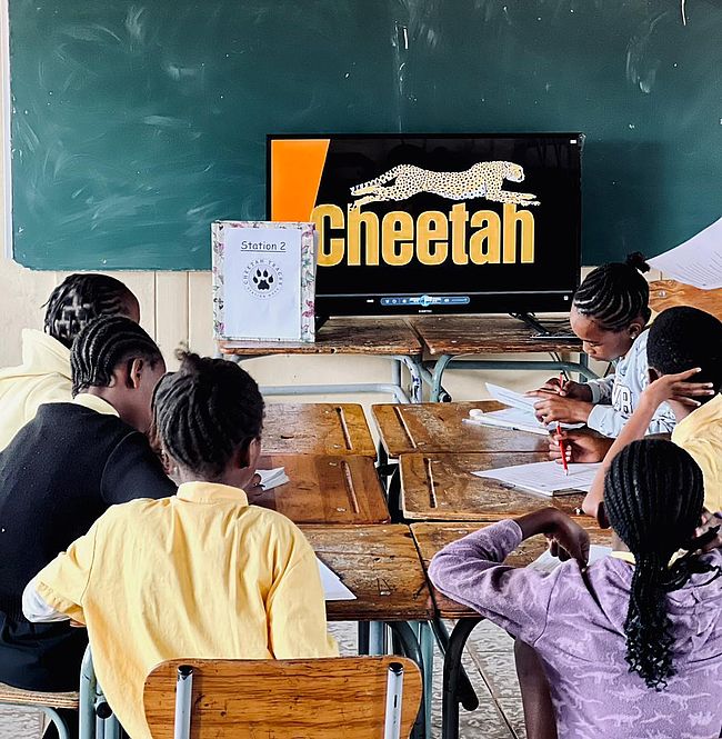 Cheetah Tracks - Following tracks to learn and protect