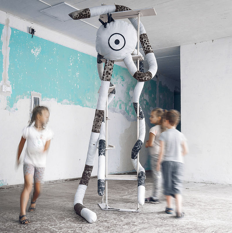 Projekt mit Kindern aus dem Kriegsgebiet in der Ost-Ukraine