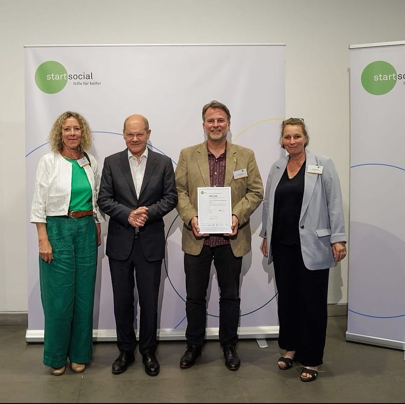 ZBA-Vorstand mit Bundeskanzler Olaf Scholz