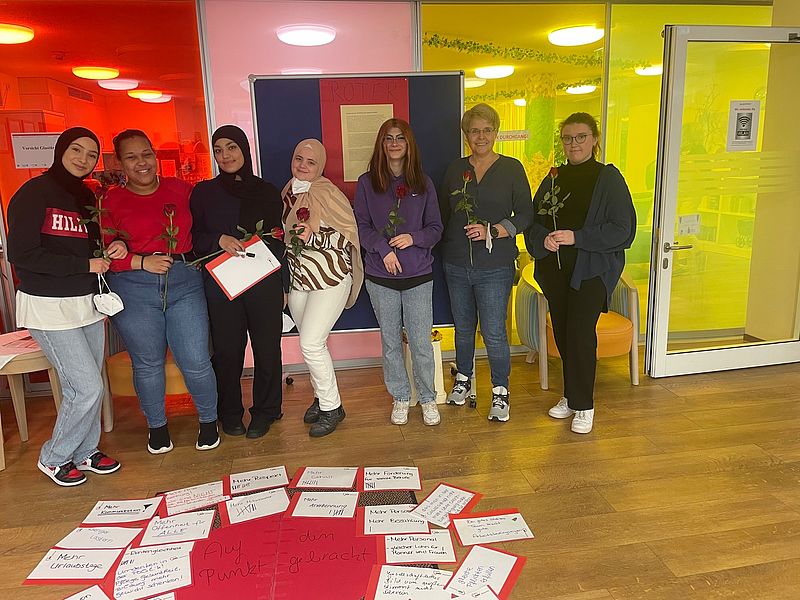 Gruppenfoto von Frauentag