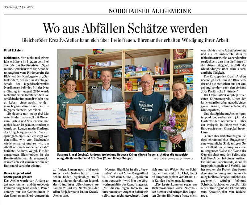 Workshop für Grundschüler Juni 25