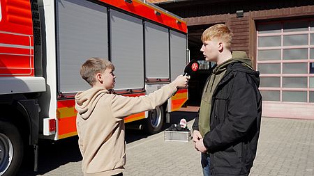 Gruppenfoto vom Produktionsteam