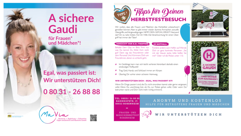 Die Bäckertüte landet da, wo Gewalt gegen Frauen und Kinder stattfindet: zu Hause