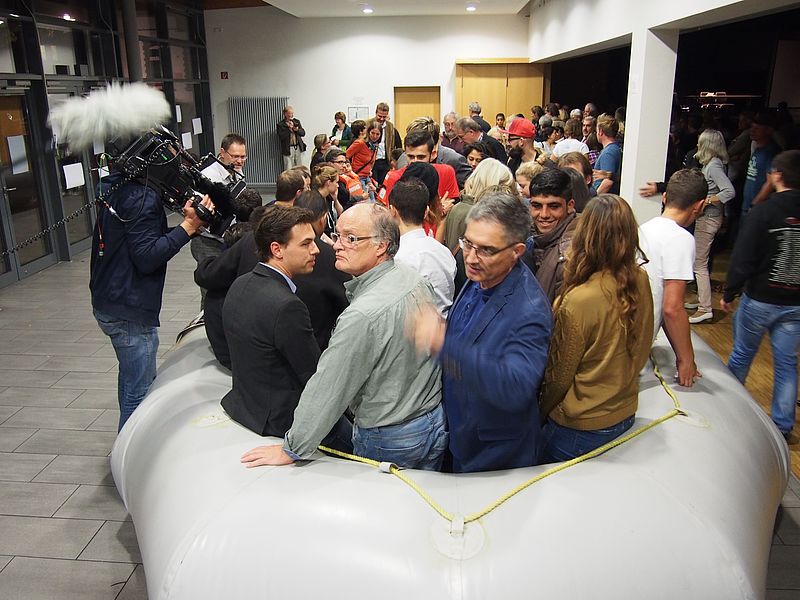 Falafelstand Weihnachtsmarkt