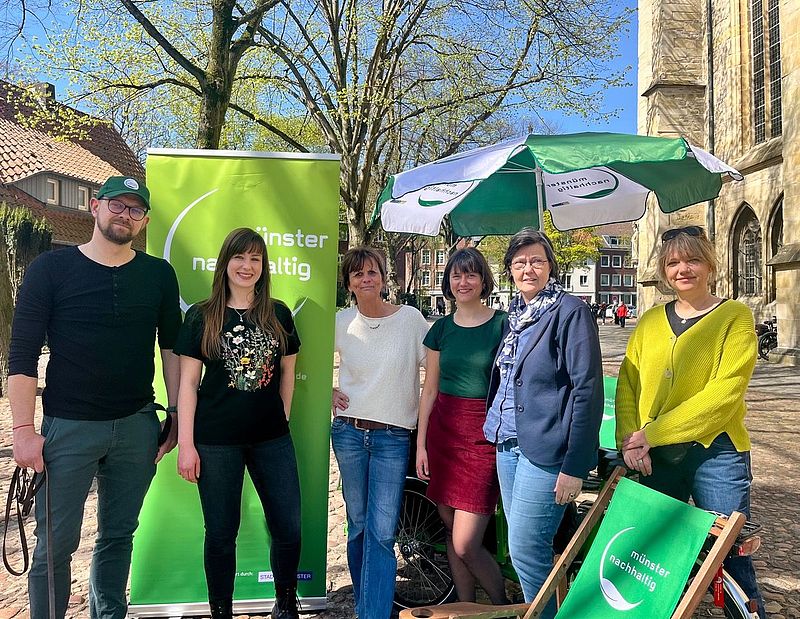 Das Orgateam von Münster nachhaltig e.V.