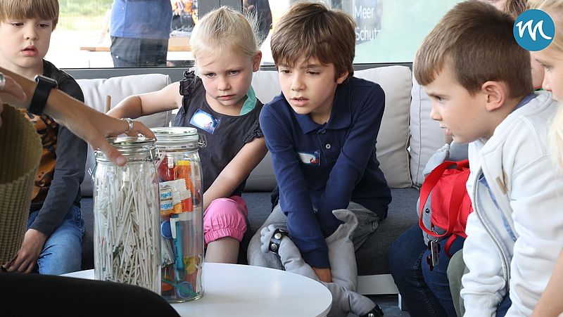 Teile unserer Plastiksammlung im Einsatz