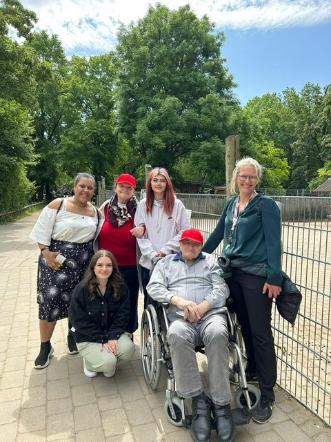 Gruppenfoto am Weltfrauentag