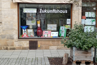 Schaufenster unseres Zukunftshauses